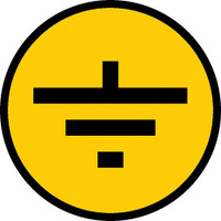 Наклейка Земля (круглый) d=20мм EKF an-1-04 картинка 